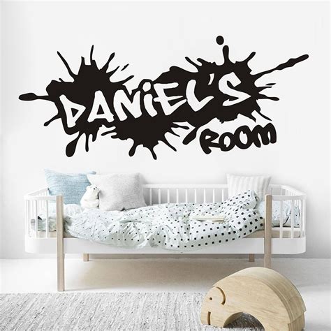 Wall Art Stickers Names